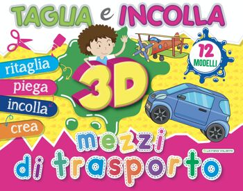 COUPER ET COLLER 3D - MOYENS DE TRANSPORT 1