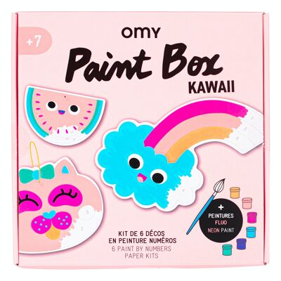 Boîte de peinture - Kawaii