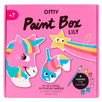 Boîte de peinture - LILY