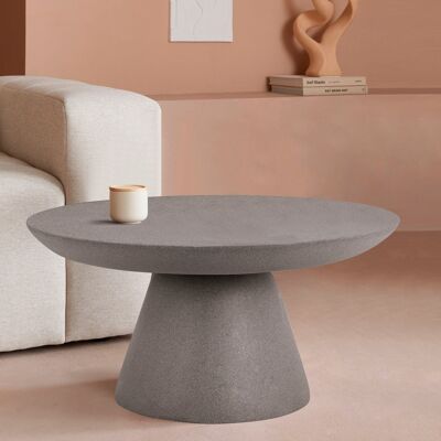 Tirza coffee table, 80×40 cm, gray