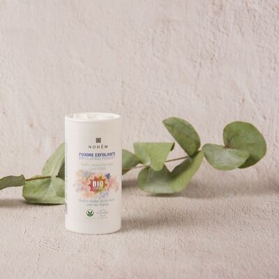 polvo exfoliante facial