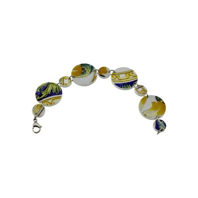 Mittleres und kleines rundes Armband aus Plexiglas