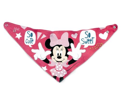 Confezione 2 bavaglini bandana Minnie Icon Disney