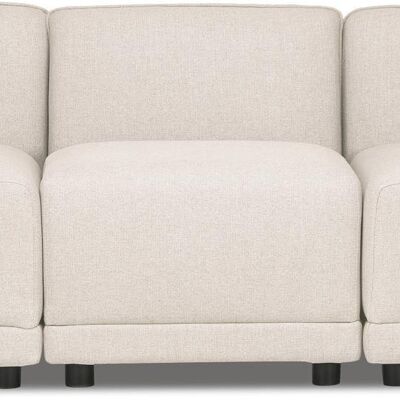 Ari modular sofa, 3 seats, beige, 228x75x77 cm