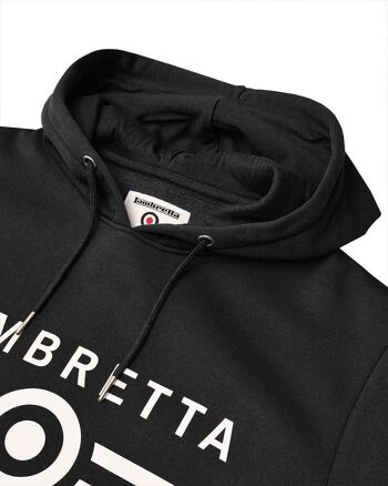 Sweat Capuche Logo Noir 3