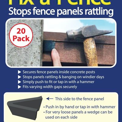 Fix-a-Fence - Cales de clôture 20pk