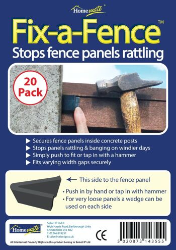 Fix-a-Fence - Cales de clôture 20pk 1