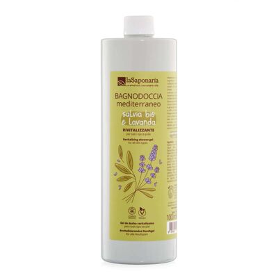 Gel de ducha Maxi Bio Mediterráneo (1 L)