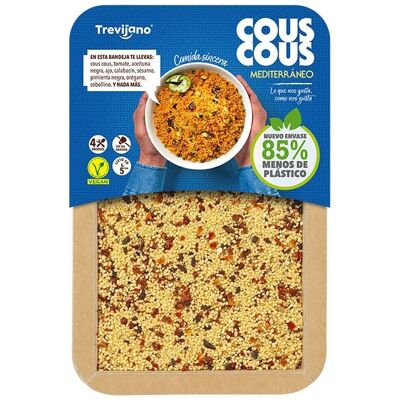TREVIJANO Mediterranean cous cous - 300g tray - 4 servings