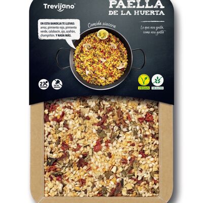 Paella 6 Verduras TREVIJANO - Bandeja 280g - 2 raciones