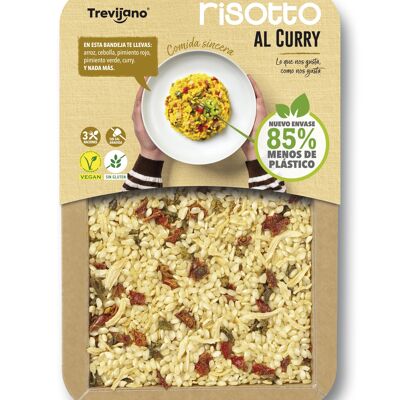 Risotto with TREVIJANO curry - 280g tray - 3 servings