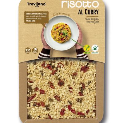 Risotto au curry TREVIJANO - Barquette 280g - 3 personnes