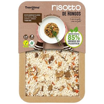 TREVIJANO Mushroom Risotto - 280g tray - 3 servings