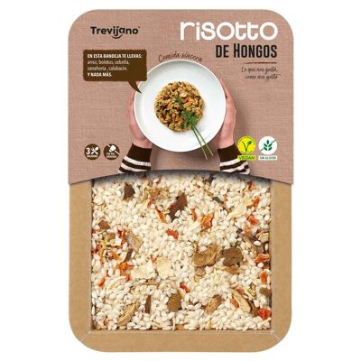 TREVIJANO Risotto aux Champignons - Barquette 280g - 3 personnes