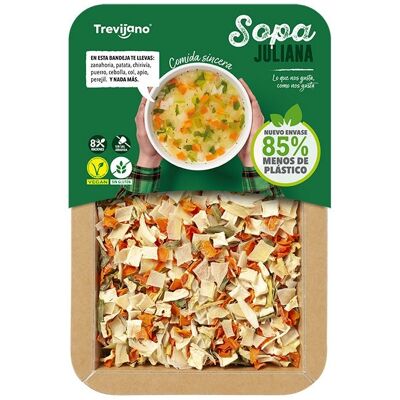 Zuppa Juliana TREVIJANO - Vassoio 100g - 8 Porzioni