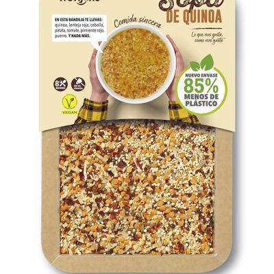 TREVIJANO Soupe Quinoa - Barquette 200g - 8 portions