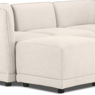 Ari modular corner, beige, 228x75x136 cm