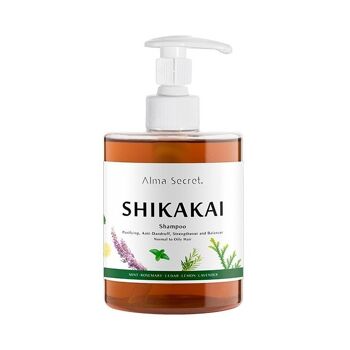 SHAMPOING SHIKAKAI (AUTOMNE, GRAS, PELLICULES ET DERMATITE) 1