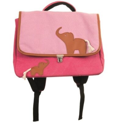 School Bag - Elephant Pink