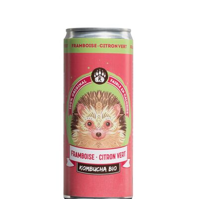 R-KOMBUCHA - Framboise & Citron vert - canette 33cl