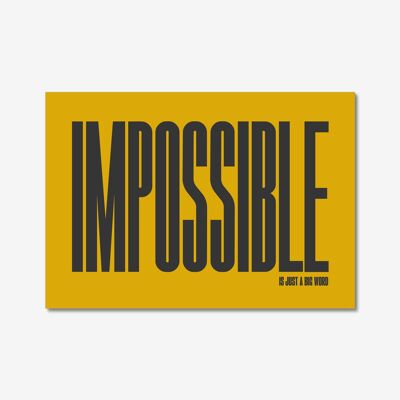 Impossibile