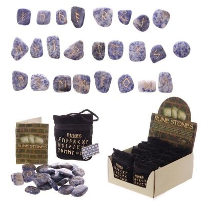 Bag of 25 Assorted Rune Stone