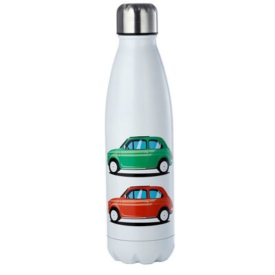 Bottiglia per bevande calde e fredde Fiat 500 Retro 500ml