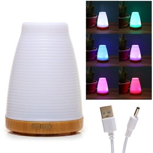 Eden Europa Colour Changing USB Ultrasonic Misting Aroma Diffuser