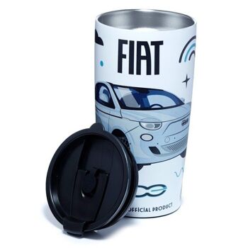 Fiat 500 E Gobelet Isotherme Chaud & Froid 500ml 3