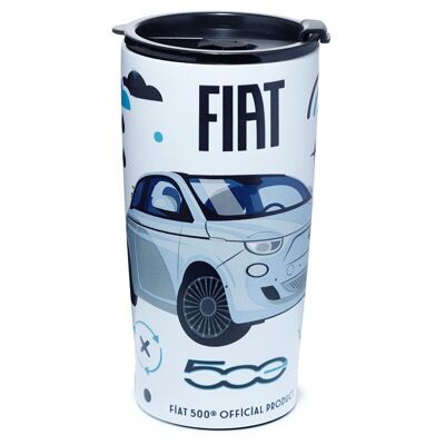 Fiat 500 E Gobelet Isotherme Chaud & Froid 500ml