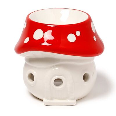 Fairy Toadstool House Keramik-Ölbrenner