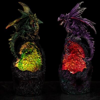 Dragón LED Dark Legends Crystal Cavern