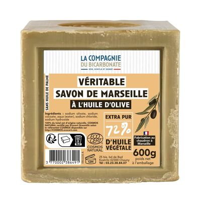 Marseille soap WITHOUT PALM OIL - 600 g