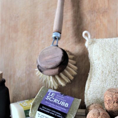 „LE SCRUBB“ Küchen-DIY-Gartenseife – ätherisches Lavandinöl