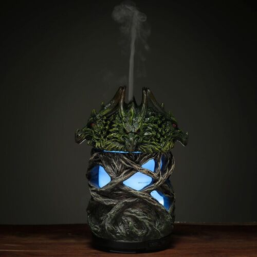 Dark Legends Fire Earth Dragon Tree USB Ultrasonic Misting Aroma Diffuser