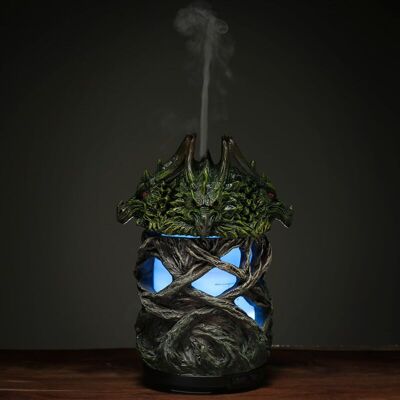 Diffusore di aromi nebulizzato ad ultrasuoni USB Dark Legends Fire Earth Dragon Tree
