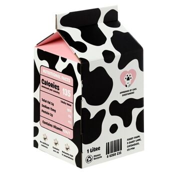 Maison de jeu pour chat en forme de carton de lait 100% carton Cat Den 5