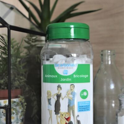 Alimento Bicarbonato Jardín, Mascotas & Bricolaje - Botella Recargable 800 g