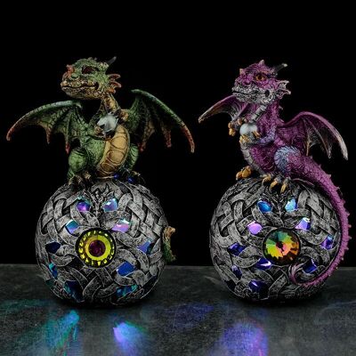 Elements Dragon Celtic LED-Kugel