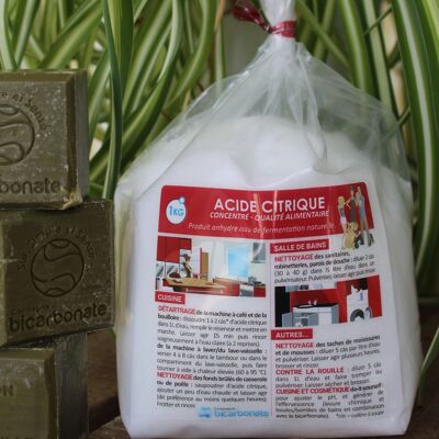 Citric acid - Sachet - 1 kg
