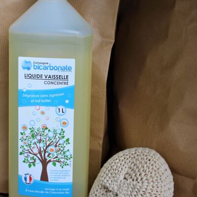 Liquide vaisselle bio concentré au calendula - 1L