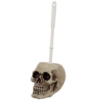 Skull Head Toilet Brush