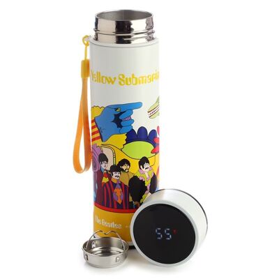 The Beatles Yellow Submarine Hot & Cold Digital-Thermometer-Flasche