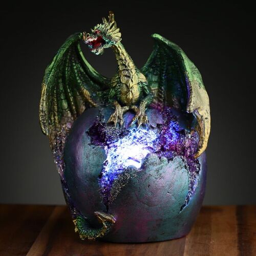 Dark Legends LED Geode Earth Dragon Egg