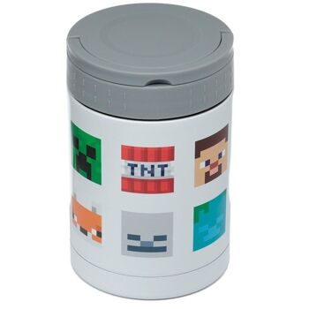 Minecraft Faces Hot & Cold Lunch Pot 500 ml 2