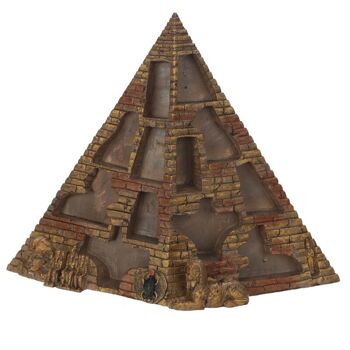 Présentoir de figurines du monde de la pyramide égyptienne