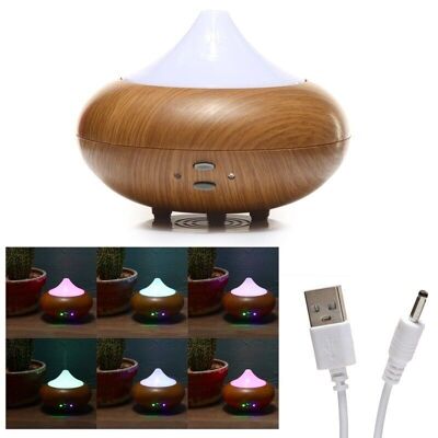 Eden Twilight USB-Ultraschall-Aroma-Diffusor mit schmalem Hals und Farbwechsel