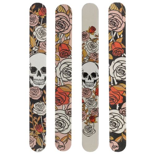 Skulls and Roses Nail File