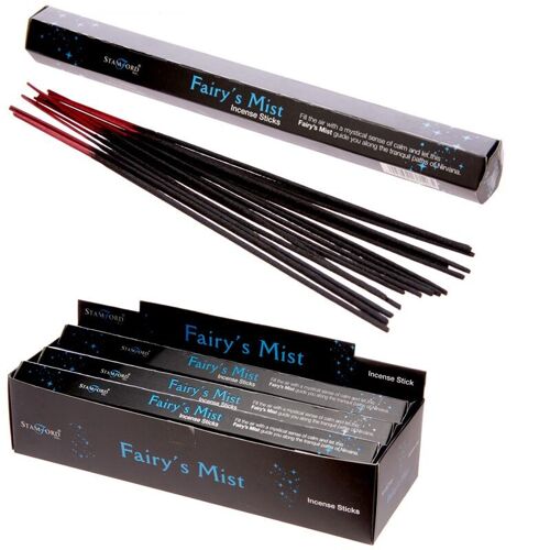 37126 Stamford Black Incense Sticks Fairys Mist