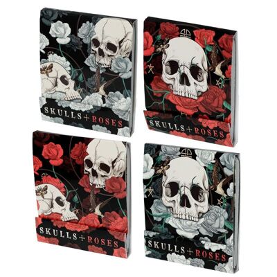 Lime à ongles Matchbook Skulls and Roses